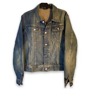 DIESEL Men’s Jean Denim Jacket | Medium Blue Wash | Size Medium